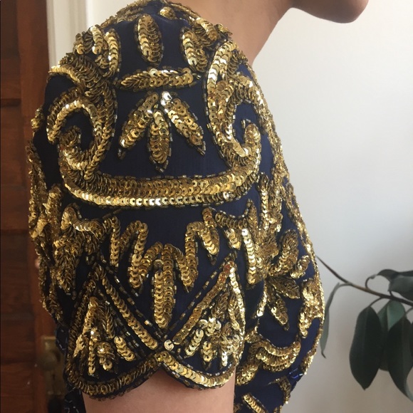 Vintage Sequins cocktail dress - Picture 5 of 7